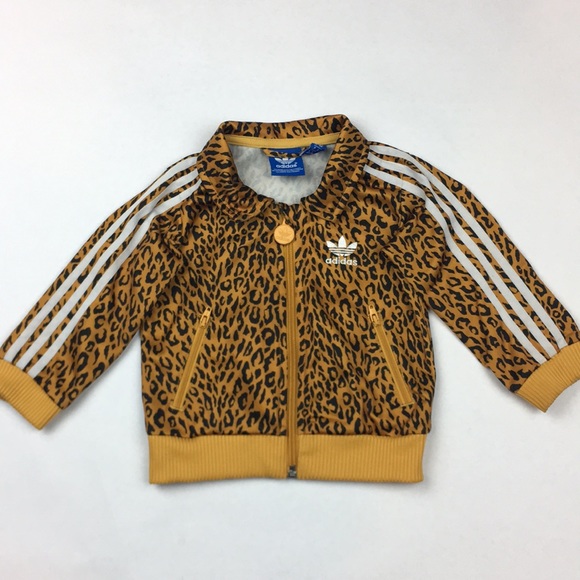 adidas Other - ADIDAS cheetah print track jacket